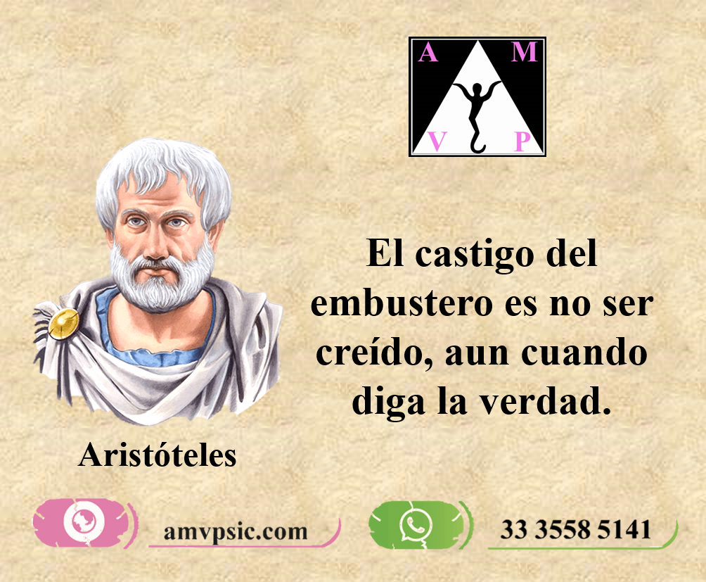 Frases de Aristóteles amvpsic psicologa en linea San Miguel el Alto Jalisco